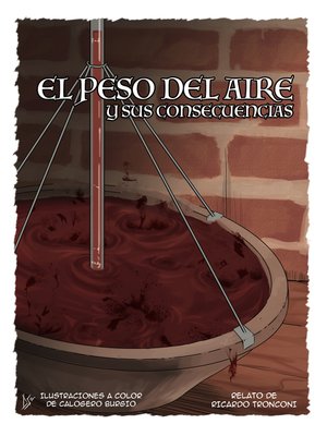cover image of El peso del aire--comic en color